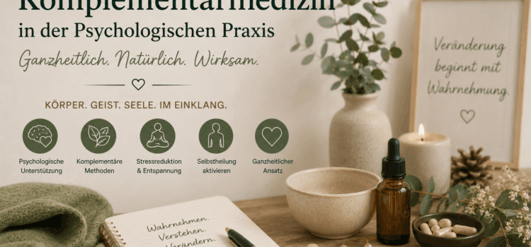 Komplementärmedizin in der Psychologischen Praxis Komplementärmedizin in der Psychologischen Praxis