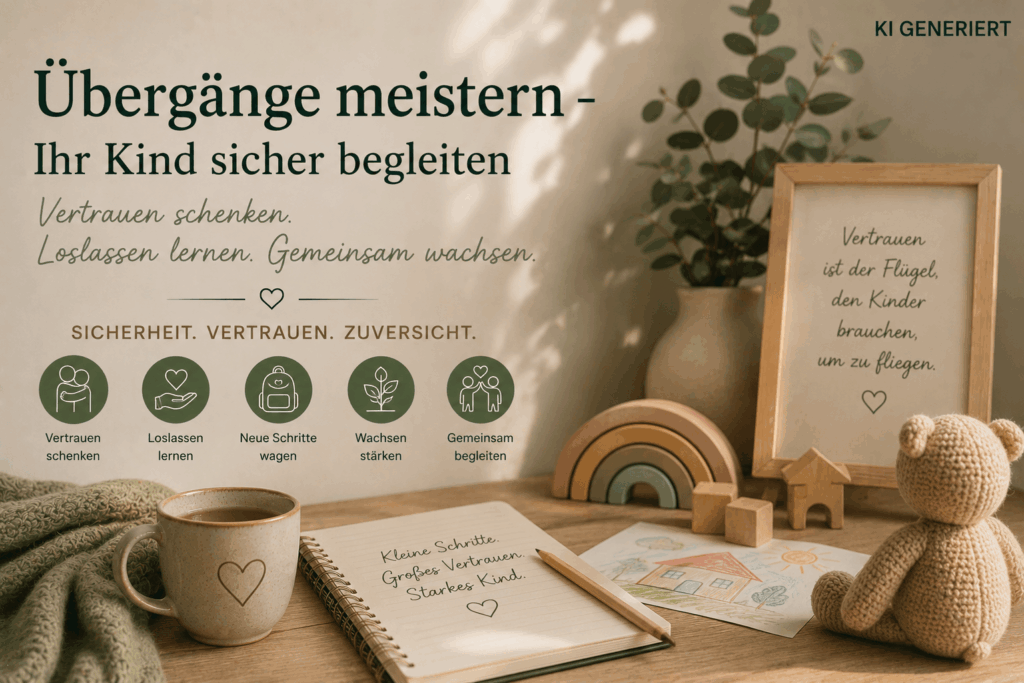 Übergänge gestalten: Kindern Sicherheit geben bei Veränderungen