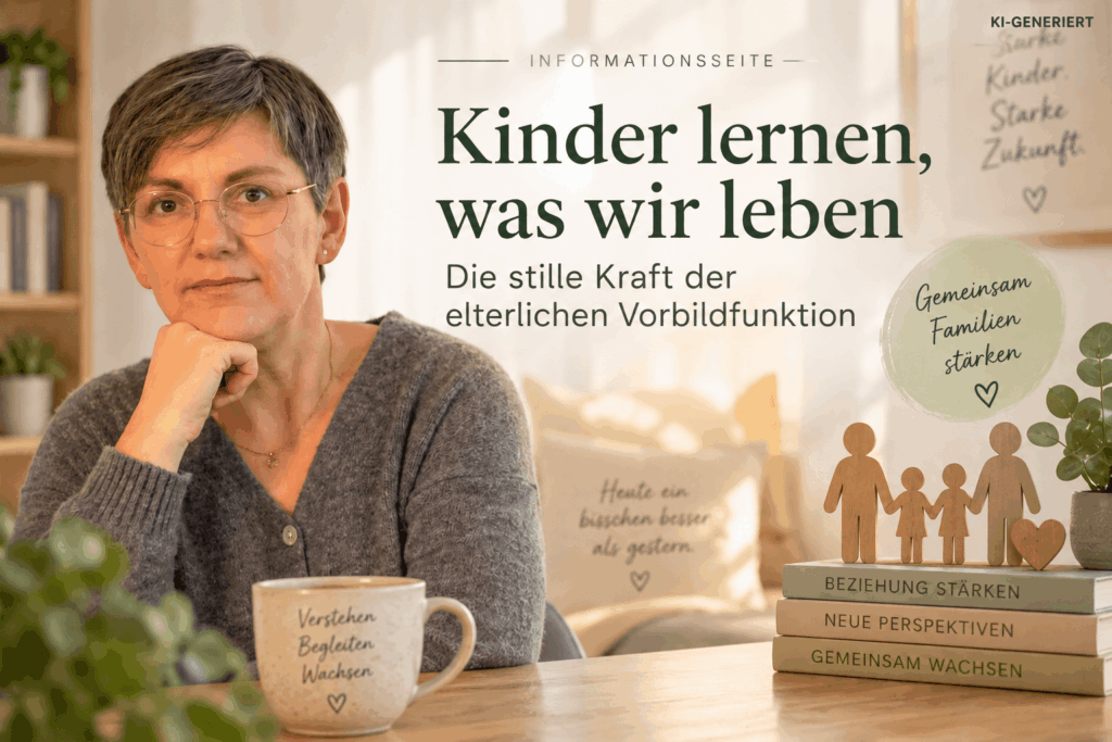Kinder lernen, was wir leben – Die stille Kraft der elterlichen Vorbildfunktion