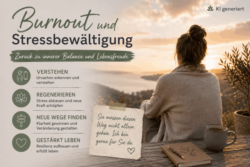 Beitragsbild Burnout und Stressbewältigung